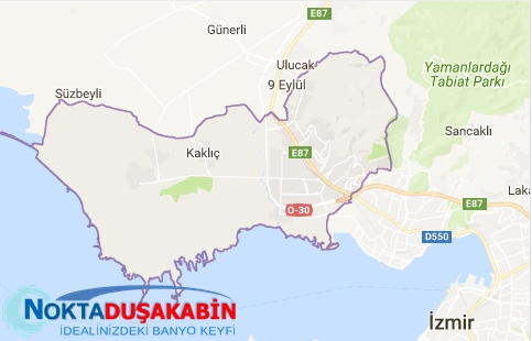 Çiğli Haritası ve Çiğli Mahalleleri - İzmir  