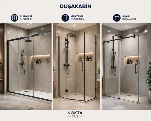 Duşakabin modelleri 