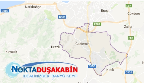 Gaziemir Haritası ve Gaziemir Mahalleleri  