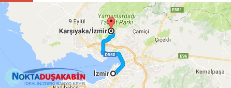 izmir karşıyaka haritası 